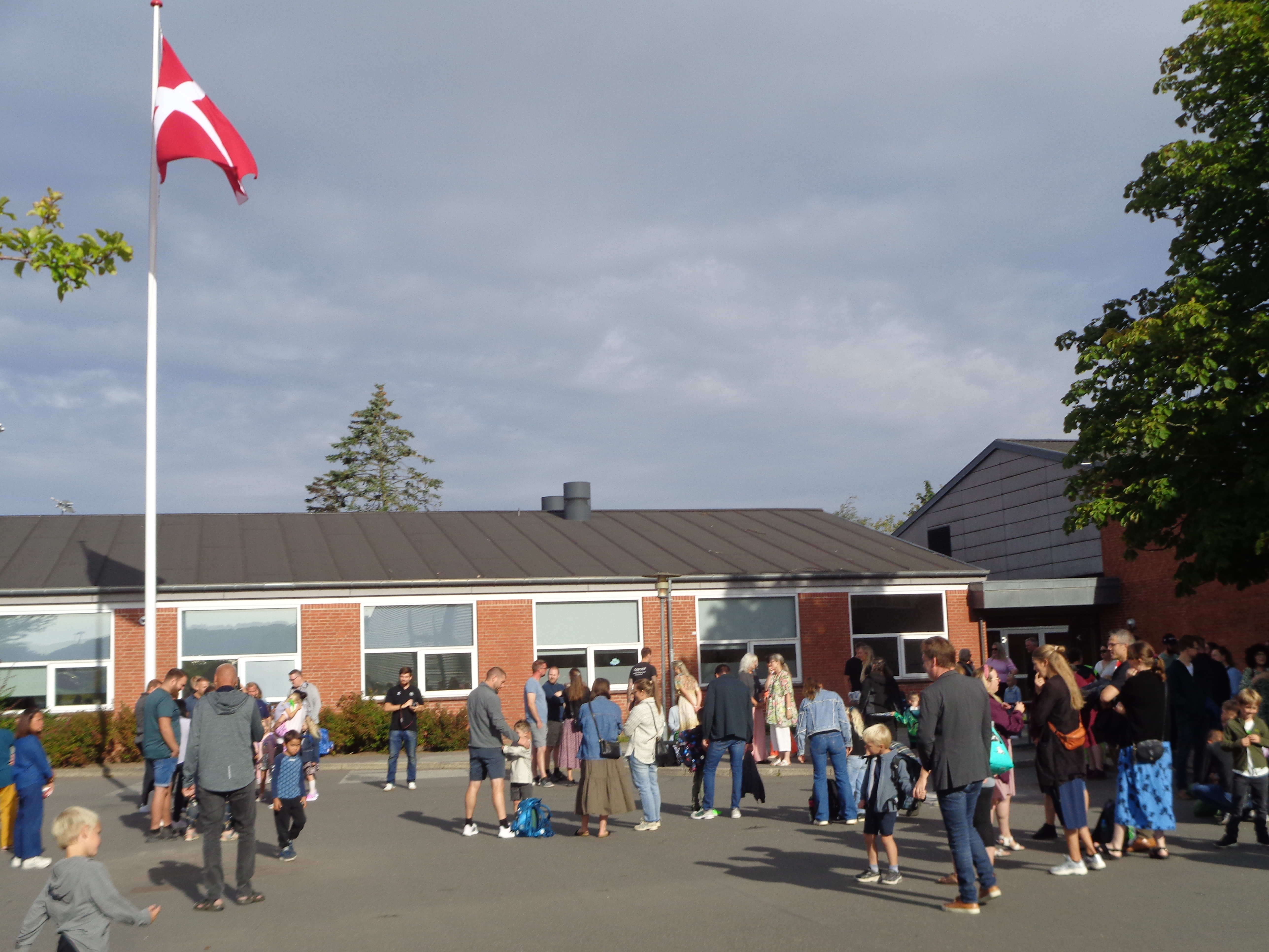Førsteskoledag børnehaveklasse