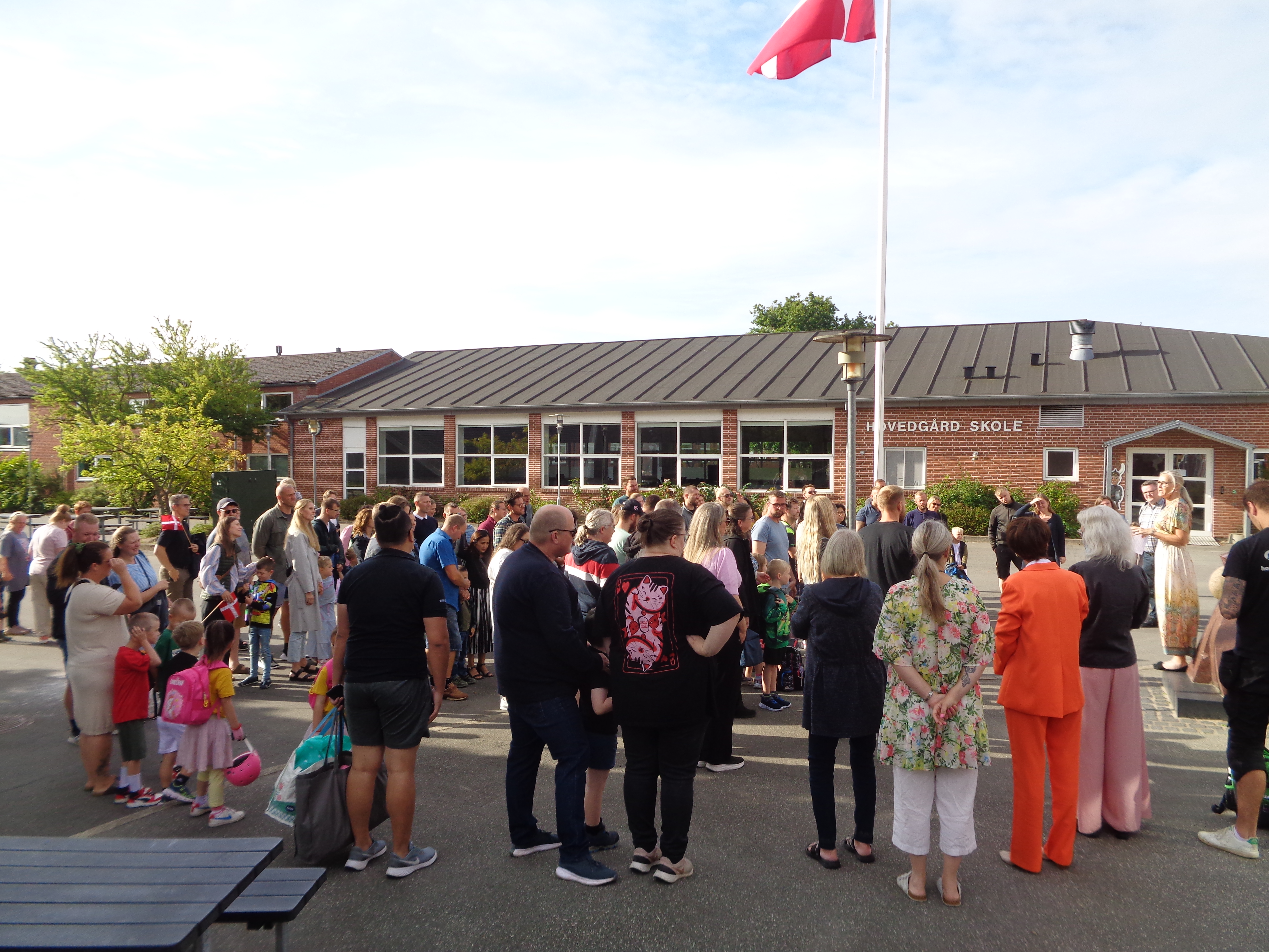Førsteskoledag børnehaveklasse