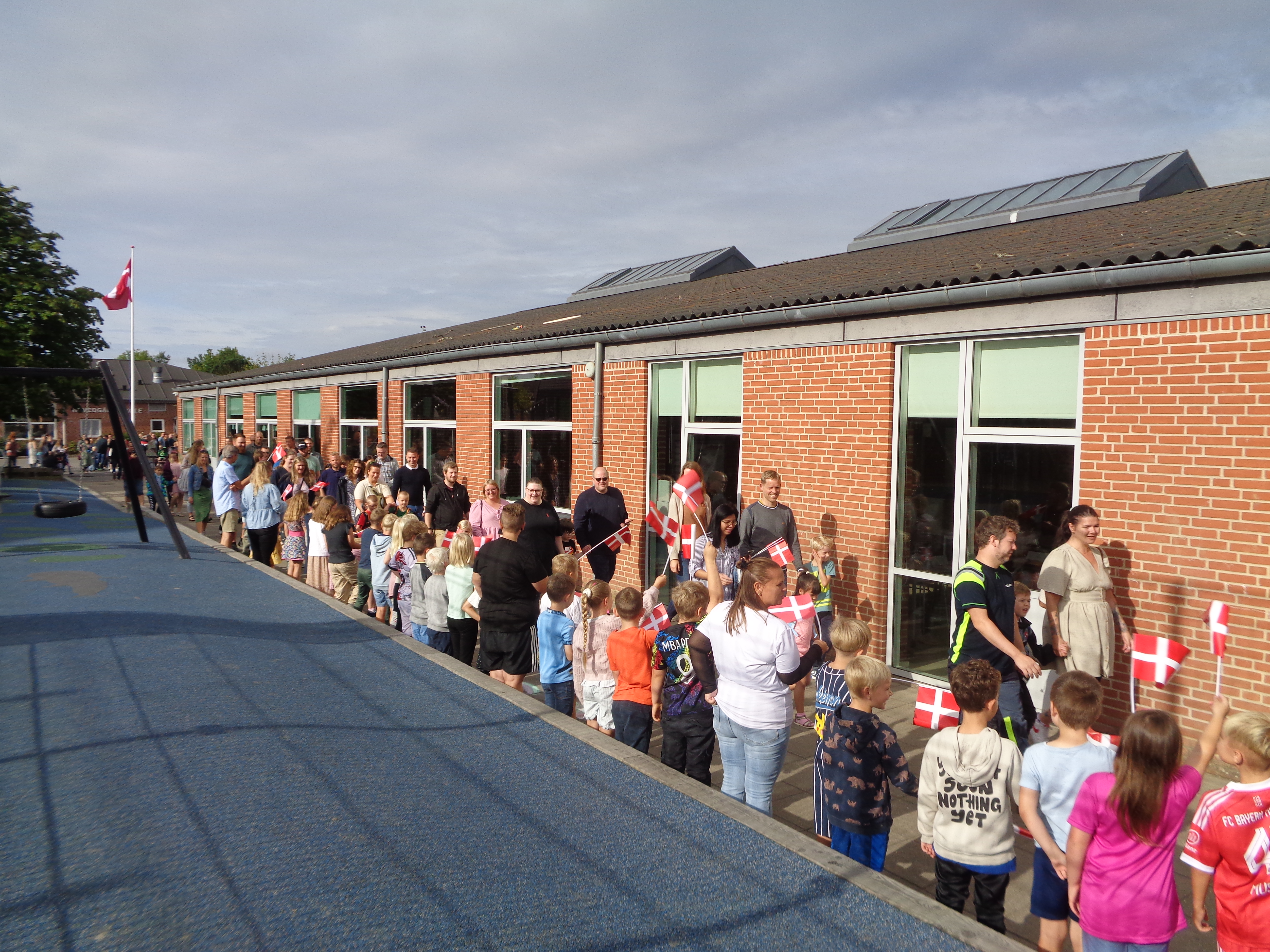Førsteskoledag børnehaveklasse
